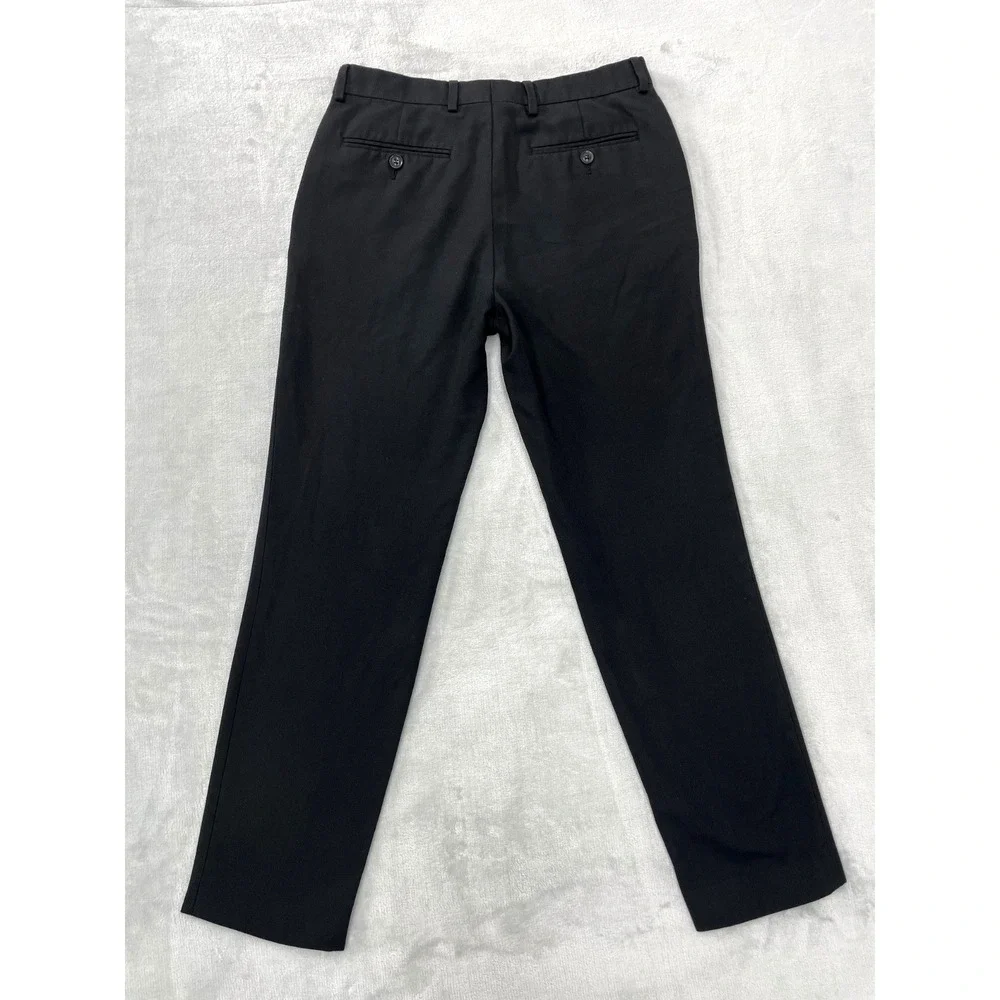 Topman Dress Pants Men's 30x30 Black Slim Fit Trousers